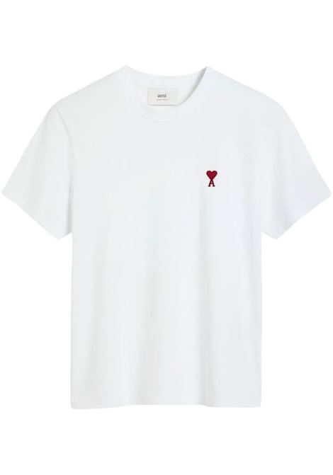 t-shirt adc uomo bianca AMI PARIS | BFUTS035.724100